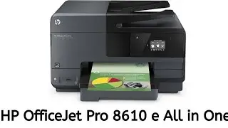 How to Download and Install HP OfficeJet Pro 8610 e All in One Printer Drivers#hp #printer