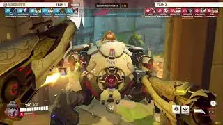 Frontline Firepower, Backline Execution: Torbj&ouml;rn & Reape... by OVERHERE &mdash; Overwatch 2 Replay HA0B46