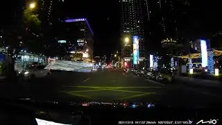 MiVue&trade; 890D的前/後夜視2K影像品質