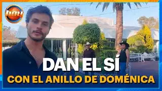 Graco Sendel hace entrega del anillo de compromiso de Dom&eacute;nica Montero a los ganadores | Hoy