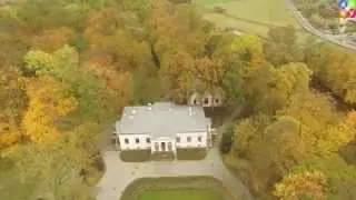 Muzeum Jana Kochanowskiego Czarnolas dronem