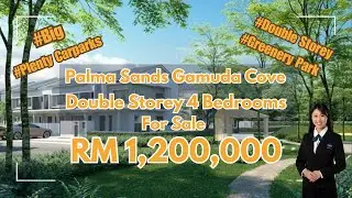 Palma Sands Double Storey Gamuda Cove | 1857sqft 4bedrooms | RM 1,200,000 | Valerie Yan