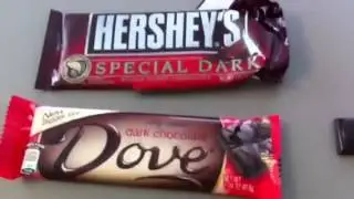 Hershey's Special Dark Chocolate vs. Dove Dark Chocolate
