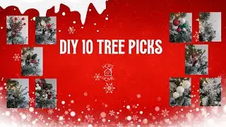 10 DIY Christmas Tree Picks