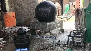 Globe Water fountain, Kugel Globe, Granite spinning globe ,Floating kugel ,Rotating ball ,Water ball