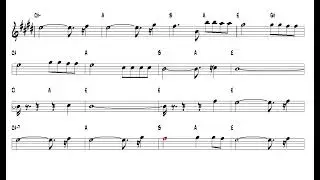 Love Hurts Nazareth Alto Sax