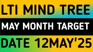 LTI MINDTREE STOCK LATEST NEWS 12MAY'25/LTI MINDTREE SHARE LATEST ANALYSIS WITH TARGET FORECAST