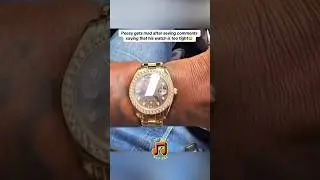 Peezy Gets Mad After Seeing Comments Saying His Watch Is To Tight 😂