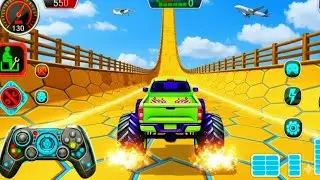 Impossible Monster Truck Stunt Gameplay | Crazy Jumps 🔥