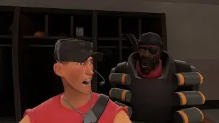 (TF2 FakeYou.ai GMOD Animation) Demoman Discovered Scout is a Simp 