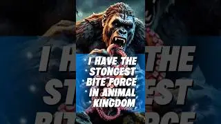 THE STRONGEST BITE FORCE OF ALL ANIMALS. #animals #biteforce #strongestanimals #shark