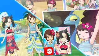 Pok&egrave;mon Masters EX | First Look at Story Event: Beachside Rivalry with Gloria & Marnie -Gameplay ITA