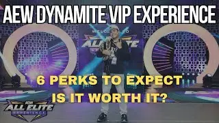 This Is The AEW Dynamite VIP Experience in Fresno, California! Is it worth it?