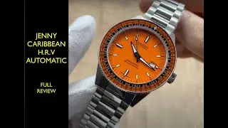 Jenny Caribbean H.R.V. Automatic JE122001001 Watch | Review Valjoux Relogios