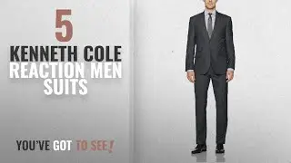 Top 10 Kenneth Cole Reaction Men Suits [Winter 2018 ]: Kenneth Cole REACTION Men's Solid Stretch
