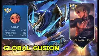 (LIVE) TOP GLOBAL GUSION OPEN MABAR VIP - MOBILE LEGENDS