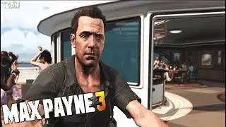 Max Payne 3 - Chapter #11 - Sun Tan Oil, Stale Margaritas and Greed (All Collectibles) [4K60fps]