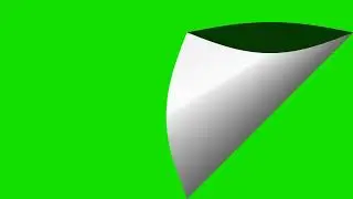 Flip book green screen