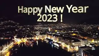 Experience Bergen's New Year Spectacle: 10 Minutes of Massive Fireworks Magic