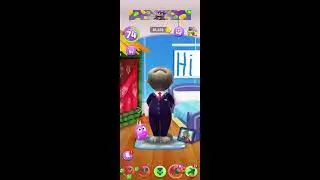 My talking tom fun dancing #shorts #live #trending #viraltom #funnycat #satisfying