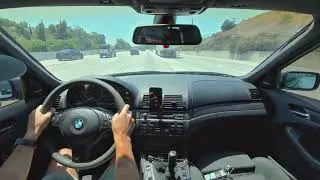 2004 BMW E46 330i ZHP - Sunday Drive (Semi-POV, Binaural Audio, ASMR)