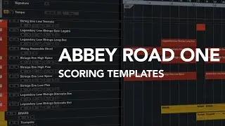 Scoring Templates for Abbey Road One by Spitfire Audio