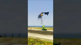 Tank Launches Cruise Missiles To Shoot Down B2 Spirit Bomber Jet-Gta5