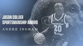 Andre Ingram Wins Jason Collier Sportsmanship Award