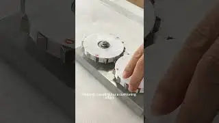 Magnetic gear with repulsive forces.  #magnetic