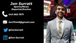Jon Surratt Sports and News Reporter/Anchor Reel 2021-22