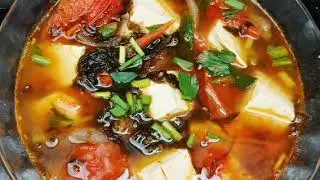 T&ocirc; Canh chạy đơn giản nhưng dinh dưỡng dưỡng. /KhoeTran #monngon #biquyet 