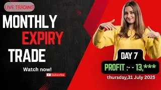 Live bank nifty option trading | expiry day trade| trading by the sniper trader|