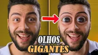 Como fazer OLHO GIGANTE no video | Tutorial After Effects