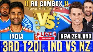 New Zealand vs India, 3rd T20I, Guwahati, 2026 - Live Cricket score & Commentary | RR COM BOX |