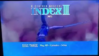 A Certain Magical Index Season 3 Part 2 Start Screen