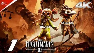 MEET LOW AND ALONE - LITTLE NIGHTMARES 3 - PART 1 - FULL GAME Malayalam Walkthrough