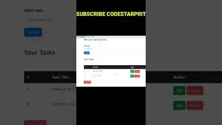 TODO Website using Python Django | Database CRUD Operation