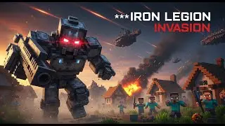The Ultimate Showdown: Steve And Alex Vs Iron Legion Invasion Minecraft Animation
