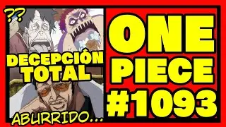 El PEOR CAP&Iacute;TULO que he le&iacute;do de One Piece... - One Piece #1093 - An&aacute;lisis y Review.