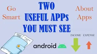 TWO USEFUL APPs YOU MUST SEE | Income Expense Management | Tamil