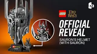 LEGO Sauron's Helmet OFFICIAL REVEAL - Cheap Sauron minifigure!