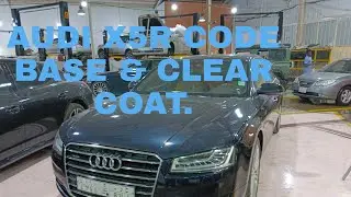 AUDI LX5R CODE PAINT DARK BLUE PAERL, BASE & CLEAR COAT(PINOY)