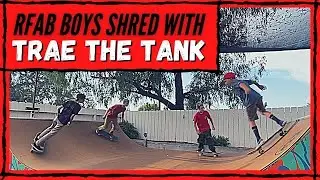 Shred day with Trae the Tank
