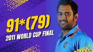 MS Dhoni 91*(79) Ball By Ball Full Innings Vs Sri Lanka 2011 World Cup Final