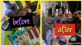 UNBOXING || 360 DEGREE ROTATING COSMETICS STORAGE RACK