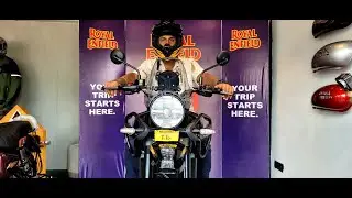 Himalayan 450 Delivery Experience #royalenfield #himalayan450 #motorcycle #motocross #helmet
