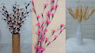 3 Design Flowers with Fruit Nets & Vases❤️ Fruit Net Craft Ideas | 5 DIY