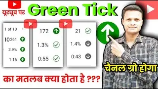 What is green and black tick in YT studio? Green tick on video in YT studio @ManojDey