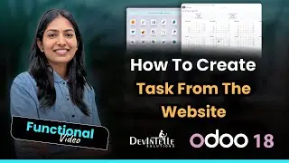 How To Create Task From The Website In Odoo