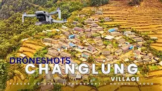 Changlung Village Droneshots l #naturelovers #villagelifestyle #villagelife #pokharavalley 